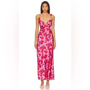 For Love And Lemons Huda Maxi Dress